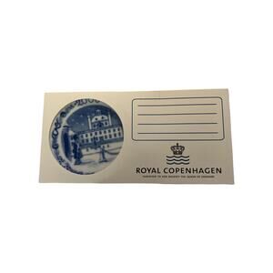 Royal Copenhagen Mini Annual Plate FREDENSBORG PALACE Vintage 2006 NEW IN BOX
